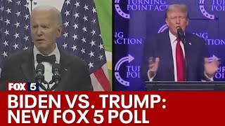 Biden vs Trump FOX 5 AtlantaInsiderAdvantage Poll  FOX 5 News [upl. by Norrahs79]