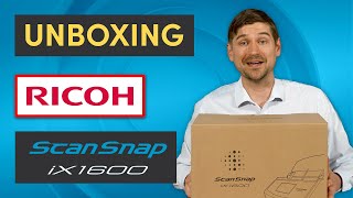 📦 ScanSnap iX1600 Desktop Scanner Unboxing What You Find Inside [upl. by Alamac]