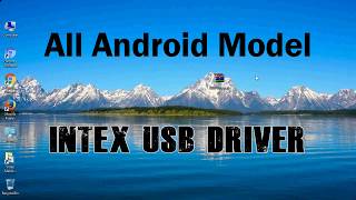 How to Install Intex USB Driver for Windows  ADB and FastBoot [upl. by Marya]