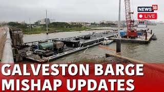 Galveston Texas LIVE  Galveston Bridge Collapse  Galveston Texas Beach  Pelican Island  N18L [upl. by Germin]