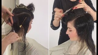 Modern Mullet haircut for women step by step tutorial [upl. by Vijnas]