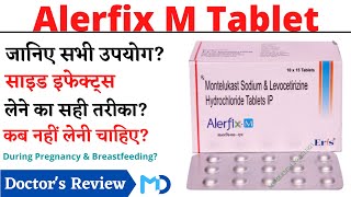 Alerfix M Tablet Uses amp Side Effects in Hindi [upl. by Bette]