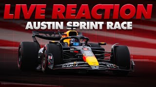 A Ferrari fan reacts Austin SPRINT RACE😮 with TELEMETRY [upl. by Jaban]