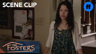 The Fosters  Season 5 Episode 2 Callie Has An Emotional Talk With Her Family  Freeform [upl. by Ametaf]