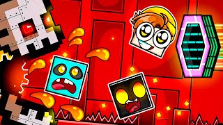 The GOOBERS FINALLY Beat Geometry Dash… [upl. by Anahahs]