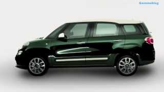 Fiat 500L Living CARATTERISTICHE TECNICHE [upl. by Krutz]