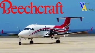 Beech Craft 1900D Startup amp Takeoff From Argyle International Airport [upl. by Enneyehc]