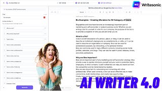 Revolutionary AI Article Writer 40 Write SEOOptimized Articles in Seconds [upl. by Nohsid739]