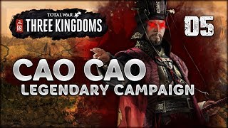 LEGENDARY CAO CAO  Total War Three Kingdoms  Part 5 [upl. by Acemat]