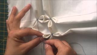 How To Do Canadian Smocking same pattern 4 techniques Part 2 of 4 By Rose [upl. by Rodd]