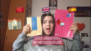 Liceo linguistico  il mio metodo di studio laele [upl. by Nahtnamas]