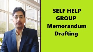 Memorandum Drafting of Self Help Group [upl. by Dahl]