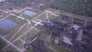 Drone Footages of Angkor Wat Temples [upl. by Nivri]