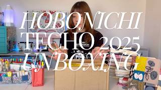 Hobonichi Techo 2025 has arrived Hobonichi Cousin covers Hon review and more [upl. by Eillit]