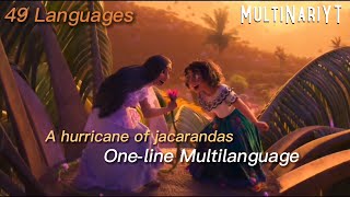 Encanto  “A hurricane of jacarandas” OneLine Multilanguage [upl. by Prudhoe]