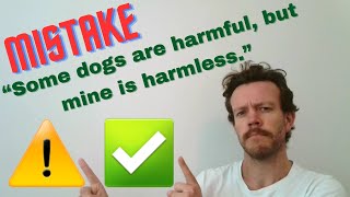 English Mistake  Adjective Suffixes fulless  “Some dogs are harmful but mine is harmless” [upl. by Avi742]