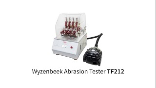 Wyzenbeek Abrasion Tester TF212 [upl. by Ambrosio]