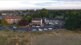 Phantom 4 pro flying over Wanstead Flats [upl. by Trini]