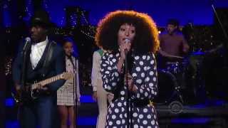 Solange  quotDont Let Me Downquot on David Letterman [upl. by Ahseihs]