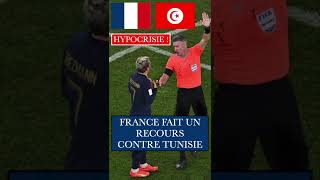 HYPOCRISIE  🔥 La France 🇫🇷 fait un recours contre l’arbitre du match Tunisie 🇹🇳 Algerie Gassama [upl. by Benjamin]