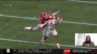 1 Georgia vs 14 Clemson  Full Game Highlights  2024 College Football Highlights REACTION [upl. by Levania]