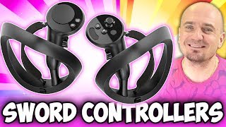 PIMAX Sword amp PIMAX Sword Sense VR Controllers  Everything you NEED to know [upl. by Elish]