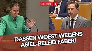 Geweldig Dassen is W0EST wegens het asielbeleid van PVVminister Faber [upl. by Vihs]