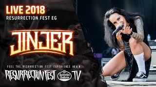 Jinjer  Live at Resurrection Fest EG 2018 Viveiro Spain Full Show ProShot [upl. by Sutton342]