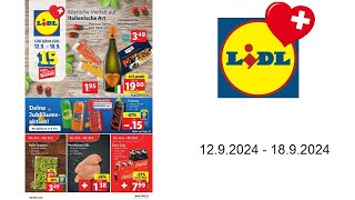 Lidl Prospekt CH  129  1892024 [upl. by Aiz]