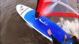 Windsurfer LT high wind test [upl. by Susej243]