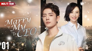 【Multi Sub】Marry My CEO💝 EP01  Pregnant bride met the president❤️‍🔥 Now the wheel of fate turned [upl. by Bluefield430]