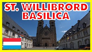 St Willibrord Basilica Echternach Abdij van Echternach  Reichsabtei Echternach  CHURCH 🇱🇺 [upl. by Eelrebmik]