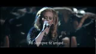 Adele  Lovesong live Subtitulada al Español [upl. by Atsirt]