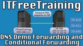 Configuring DNS Forwarding Conditional Forwarding [upl. by Onfroi]