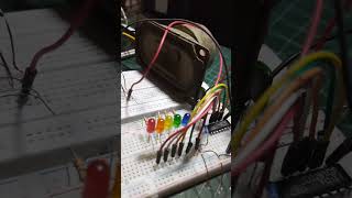 LED x 5 Audio Level Indicator Using KA2281 IC Demo [upl. by Egidio691]