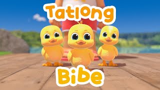 Tatlong Bibe 2024  Animated Filipino Children Song [upl. by Iruyas728]