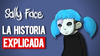 El origen de su máscara  La historia completa de Sally Face explicada en 1 video [upl. by Ornstead]