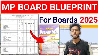 MP BOARD NEW MARKWISE BLUEPRINT 2025  Class 10th 12th Pdf Download [upl. by Aisatnaf]