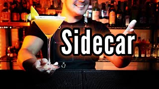 🏆 Cocktail Sidecar 🤤 short DELICIOSO [upl. by Lessig]