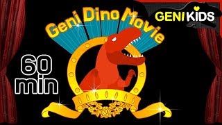 ▶Genikids Dino Movie◀ 22 DINOSAURS Adventure Full Ver  Dinosaurs Short Cartoon for Kids [upl. by Odraode996]