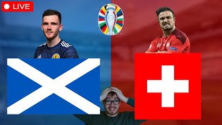 Schottland  Schweiz  UEFA EURO 2024 LIVE [upl. by Nonnaer81]