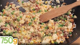 Recette du Véritable riz Cantonais  750g [upl. by Noswal869]