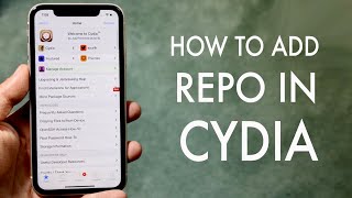 How To Add a Repo Within Cydia [upl. by Dnyletak622]