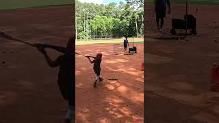 Chace Thomas 9u Batting Workout [upl. by Mayap]