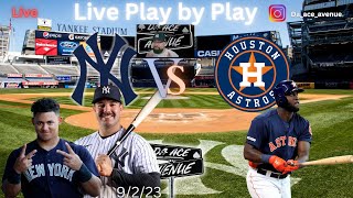 New York Yankees vs Houston Astros Live Play by Play [upl. by Redfield]