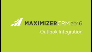 How to install the Outlook integration on your Maximizer CRM system [upl. by Mallen193]