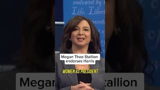 Megan Thee Stallion endorses Harris [upl. by Irehc223]