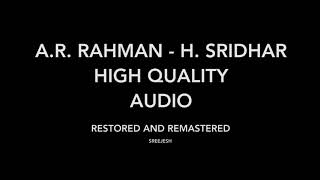 Sangamam  Sowkiyama Kannae  High Quality Audio  AR Rahman [upl. by Falkner]