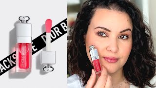 DIOR LIP OIL REVIEW  Comparison with Lip Maximizer [upl. by Tammi]