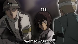 Falco confesses to Gabi BUT  Attack On Titan Season 4 meme [upl. by Akeihsat]